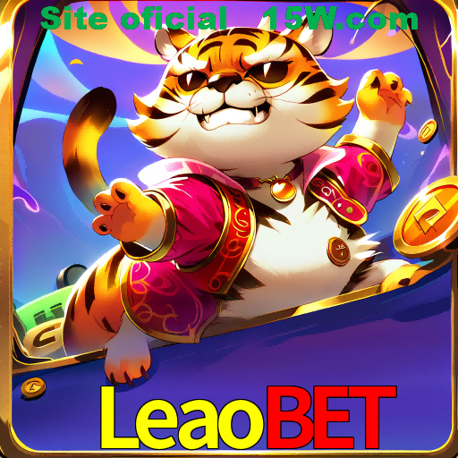 Imagem promocional da Leaobet mostrando a plataforma e suas vantagens